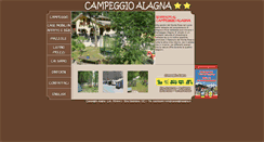 Desktop Screenshot of campeggioalagna.it